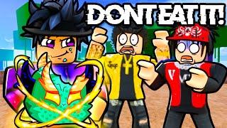 Eating DRAGON FRUIT In Front Of DESPERATE SCAMMERS! (Roblox Blox Fruits)