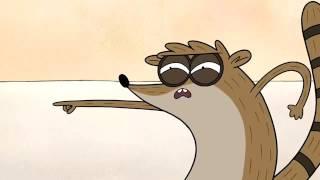 Regular show Rigby the one cheek wonder