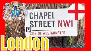 Chapel Street, London, NW1, Westminster, London Walking Tour - London Street View