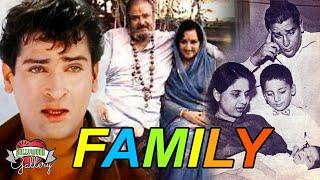 Shammi Kapoor Family With Parents, Wife, Son, Daughter, Brother, Nephew & Biography