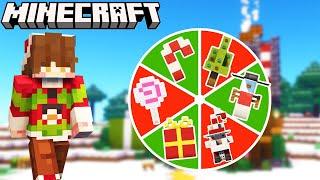 Spinning a Wheel to Decide My Minecraft Christmas Build!