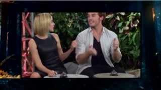 Catching Fire Tribute Interview With Jena Malone and Sam Claflin Part 1