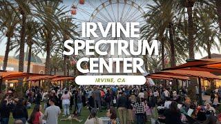 Irvine Spectrum Center - Evening Walk - Irvine, Ca - 4K Walk