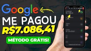 O GOOGLE ME PAGOU R$7.086,41 | COMO GANHAR DINHEIRO COM O GOOGLE