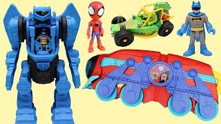 Spidey And Friends Adventure | Hulk & Superheroes Build A Garage