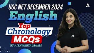 UGC NET December 2024 | Top Chronology MCQs for English Literature #4 | By Aishwarya Ma'am