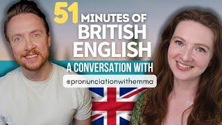 British English Conversation | 51 minutes of real English Listening Practice