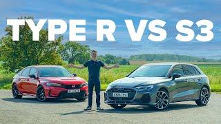 New Audi S3 vs Honda Civic Type R | Battle of the £50k hot hatches