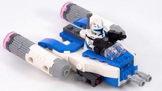 LEGO Star Wars Y-Wing Microfighter w/ Capt. Rex reviewed! A win for every fan that matters 75391