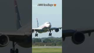 Normal Landings VS A330 landings 