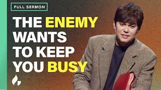 Busy Outside Restful Inside (Full Sermon) | Joseph Prince | Gospel Partner Episode