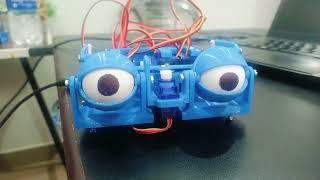 Eye Mechanism Robot| Robot Eye System Robotic Vision System Eye Robot Project Mechanism of Robot Eye