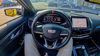 Cadillac CT5 V Blackwing Manual -  668hp Morning Commute (POV Binaural Audio)