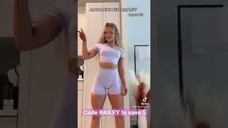 ALPHALETE new amplify activewear try on haul | best scrunch leggings tiktok viral #shorts