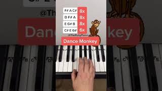 Dance Monkey Piano Easy Tutorial 