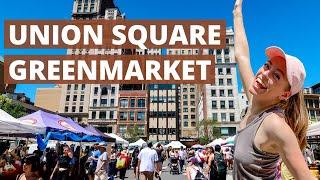 The Most Famous Farmers Market in NYC! | Exploring Union Square Greenmarket | Hava’s New York