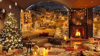 Holiday Harmony Retreat - Cozy Apartment Setting with Enchanting Christmas Jazz and Soft Snowfall️