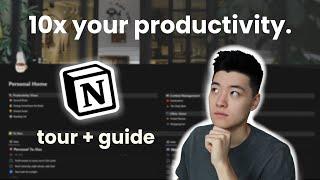 The ONLY Productivity App You Need in 2022 - Notion Tour & Guide