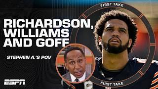 Stephen A. on Colts QUESTION MARKS, Bears MISERY & Jared Goff's COMPROMISED MVP case  | First Take