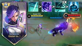 FINALLY FOUND THE BEST BUILD FOR HIGH RANK BENEDETTA! | LEOMORD VS BENEDETTA - MOBILE LEGENDS