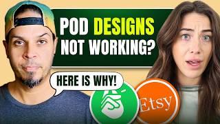 Struggling to Sell Etsy Print on Demand Designs? This is Why! | Interview with @jayswayworks