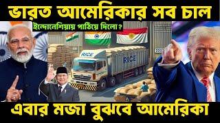 আমেরিকার সাথে ভারতের বাণিজ্য হুমকির মুখে?Will America's rice go to Indonesia? India America Relation