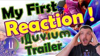 Reacting to the Illuvium Gameplay Reveal Trailer! First Time Viewing! Un Edited!