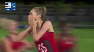 Team England win Commonwealth Games netball gold with final second goal from Helen Housby