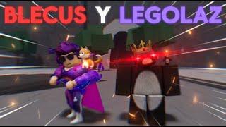 BLECUS y LEGOLAZ juegan  2V2 en LOS CAMPOS DE BATALLA MÁS FUERTES