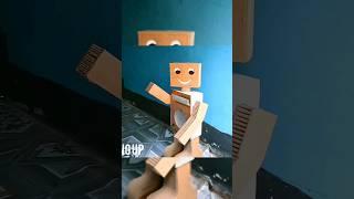 How To Make HOMEMADE ROBOT from Cardboard at Home science project remote control very easy #short