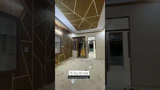 15 by 18 size me drawing hall design idea 