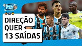 A LISTA DE SAÍDAS DO GRÊMIO! Direção quer mudar fotografia do elenco.