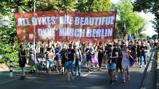 Dyke* March – Mehrere Tausend Menschen demonstrieren für lesbische Sichtbarkeit