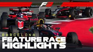 F3 Feature Race Highlights | 2025 Spanish Grand Prix