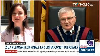 Soarta Partidului Șor se decide la Curtea Constituțională. Ziua pledoariilor finale la CCM