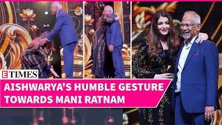 Aishwarya Rai Touches Mani Ratnam's Feet, Hugs Him at IIFA Utsavam | Watch