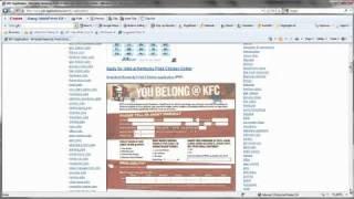 KFC Job Application Online