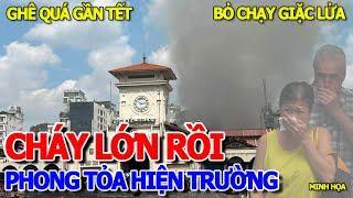 BỎ THÁO CHẠY "GIẶC LỬA" GẦN NGAY CHỢ BẾN THÀNH & HIỆN TRƯỜNG PHONG TỎA QUÁN BAR LÝ TỰ TRỌNG KHÉT LẸT