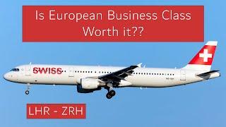 Is European business class worth it?? - InFlight Review: Swiss A321 Business Class