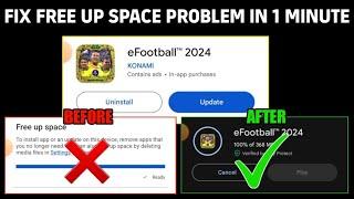 How To Fix eFootball 2024 Update Problem In Google Playstore 