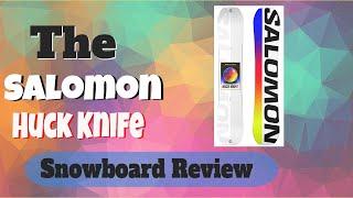 The 2023 Salomon Huck Knife Snowboard Review