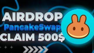 AIRDROP Pancakeswap CRYPTO EVENT | CLAIM 500$ FREE | NO DEPOSIT | TOKEN M2Y PROJECKT 2024