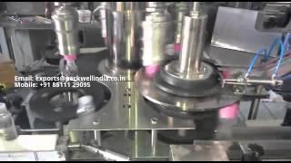 PICK AND PLACE SCREW CAPPING MACHINE