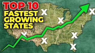 Top 10 Fastest Growing US States in 2025