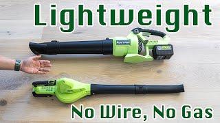 AOETREE Cordless Leaf Blowers | Lightweight and No Wires, No Gas