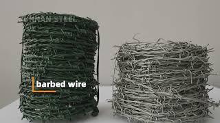 Product Display—— Barbed Steel Wire