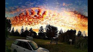 Mysterious Light in Sky SO SPECTACULAR NC Woman Pulls Over to the Side of the Road to Record it!!