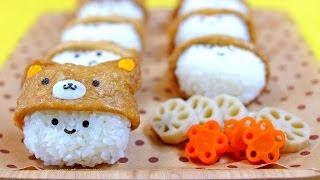 Easy root vegetable nikomi stew with inari animal hats