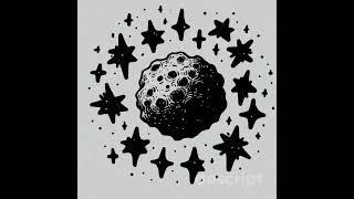 ️ A space rock made of crystal