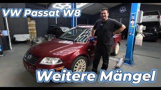 Der Motor säuft im Sprit ab - Weitere Mängel am Passat W8 - TÜV Bestanden ?